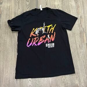 Keith Urban The Speed Of Now World Tour 2022 Concert Graphic T-Shirt Black Sz M